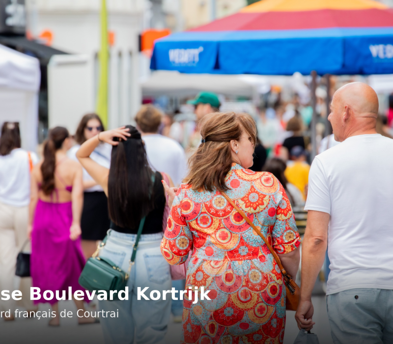 Foire de Courtrai : Boulevard fran&ccedil;ais