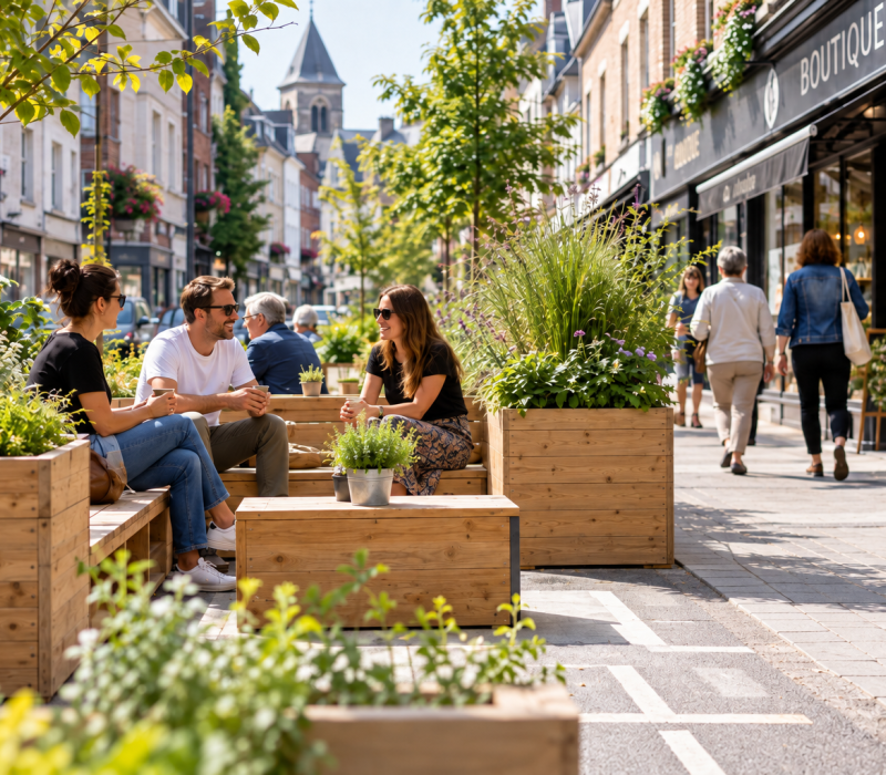 Soignies zet in op parklets